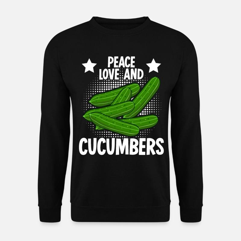 Cucumbers Cucumbers Cucumber - Unisex Sweatshirt - black