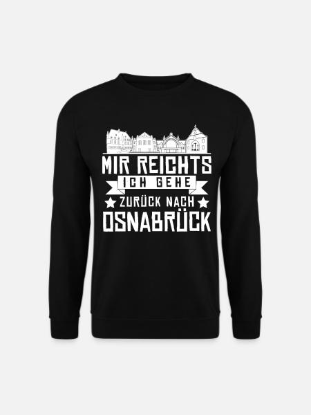 Osnabrück Gebäude Osnabrücker - Unisex Pullover - Schwarz