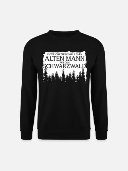 Schwarzwald Berg Wandern Schwarzwälder - Unisex Pullover - Schwarz
