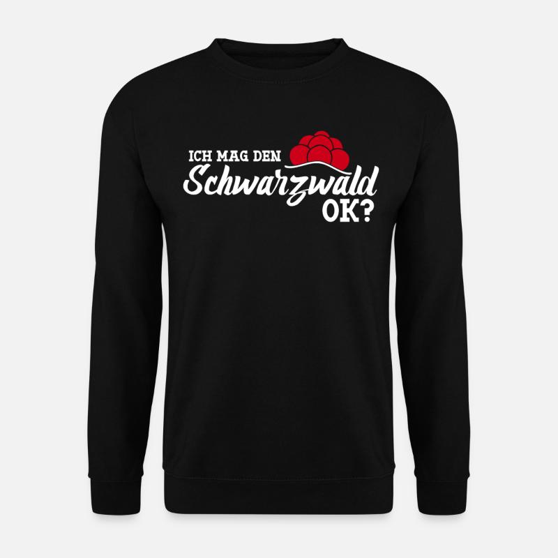 Schwarzwald Bollenhut - Unisex Pullover - Schwarz