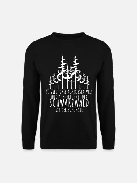 Schwarzwald Wandern - Unisex Pullover - Schwarz
