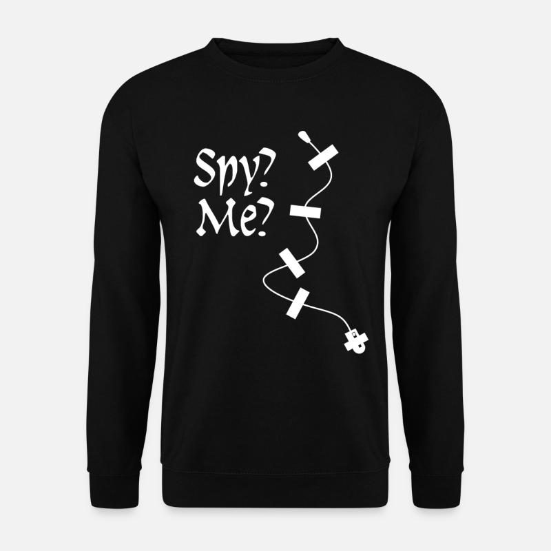 Espion Espion Espion Agent Secret - Sweat-shirt Unisexe - noir