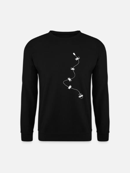 Espion espion agent secret - Sweat-shirt Unisexe - noir