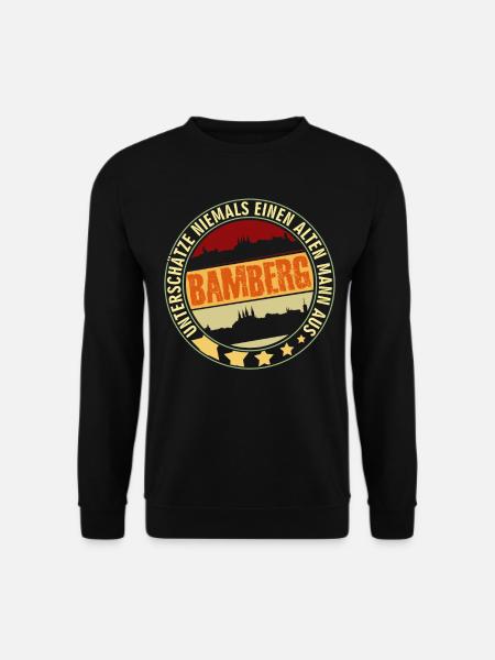 Bamberg Witz für den Mann Bamberger - Unisex Pullover - Schwarz