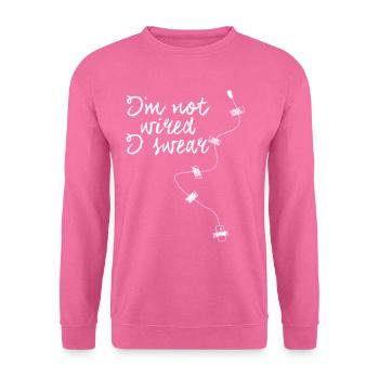Dispositif d’écoute Espion Mikofon Espion - Sweat-shirt Unisexe - rose - Devant
