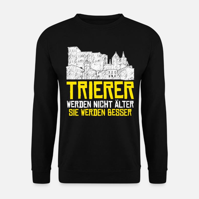 Trier Trierer - Unisex Pullover - Schwarz