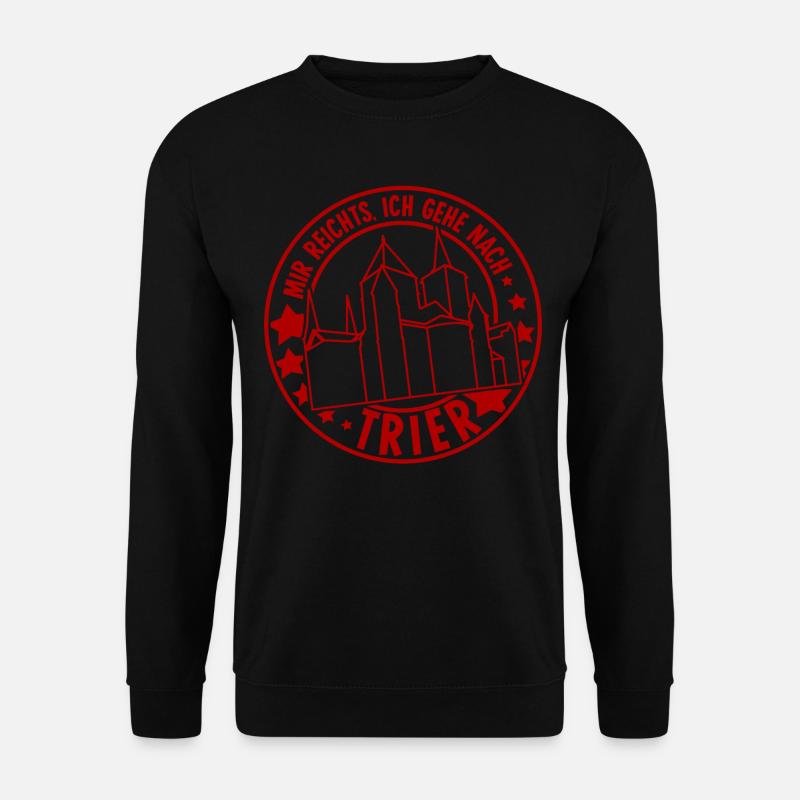 Trier Urlaub Trierer - Unisex Pullover - Schwarz