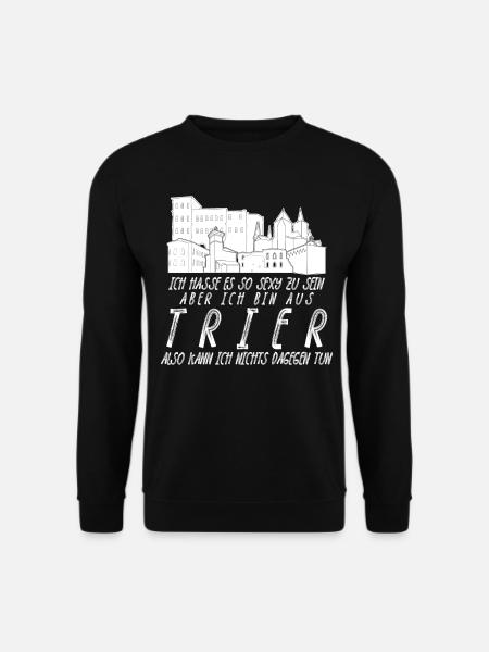 Trierer Spruch Trier - Unisex Pullover - Schwarz