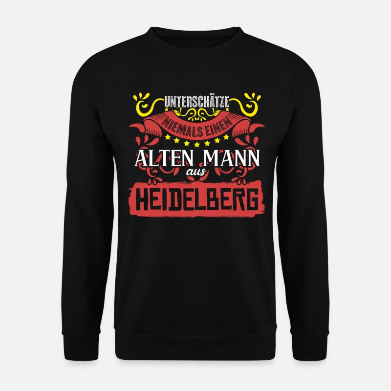 Heidelberg Heidelberger - Unisex Pullover - Schwarz