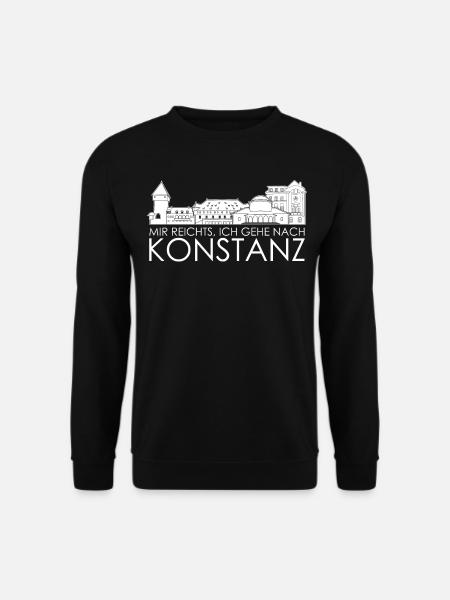 Bodensee Konstanz Konstanzer - Unisex Pullover - Schwarz
