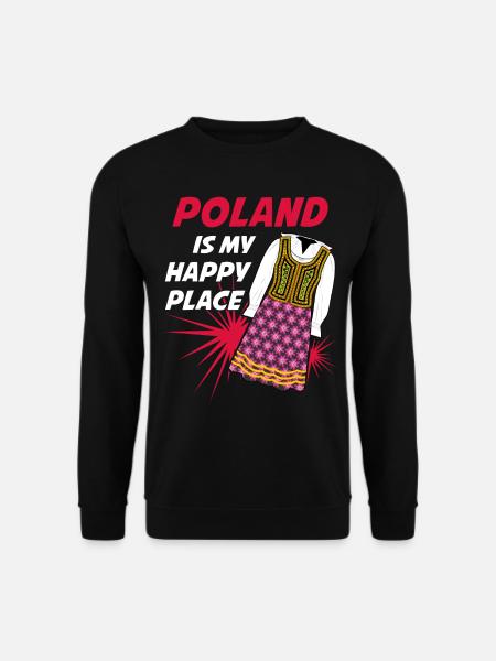Polska Strój Polak Polski - Bluza unisex - czarny