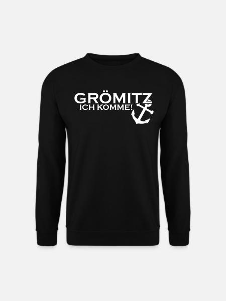 Grömitz ich komme - Unisex Pullover - Schwarz