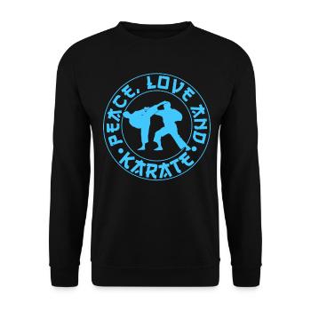 Karaté Arts Martiaux - Sweat-shirt Unisexe - noir - Devant - Alina (178cm) & Michal (187cm)