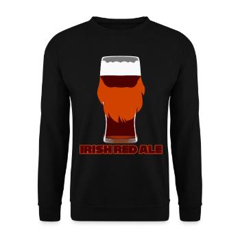 Bier Braumeister Bierbrauer - Unisex Pullover - Schwarz - Vorne - Alina (178cm) & Michal (187cm)