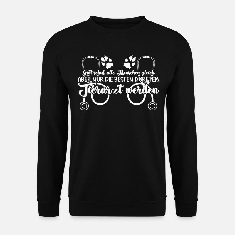 Veterinarian Veterinarian Veterinary practice - Unisex Sweatshirt - black