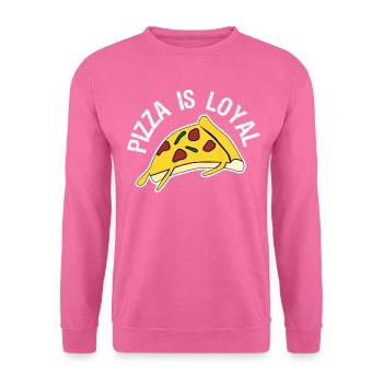Pizza Food Pizza Baker Pizzaria - Unisex Sweatshirt - pink - Front