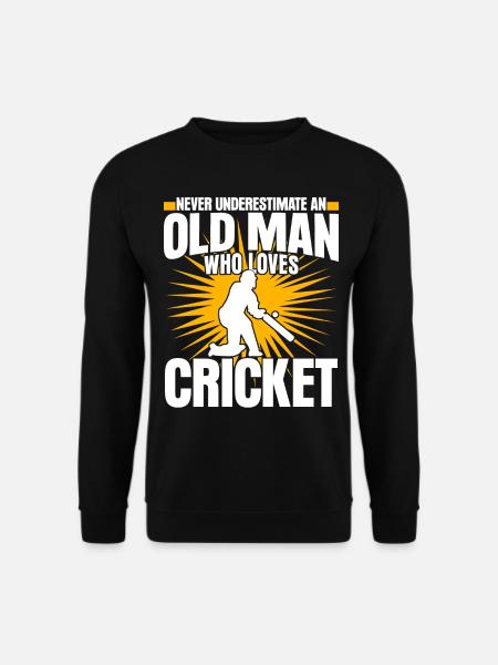 Cricket Cricketers Cricket team - Unisex Sweatshirt - black