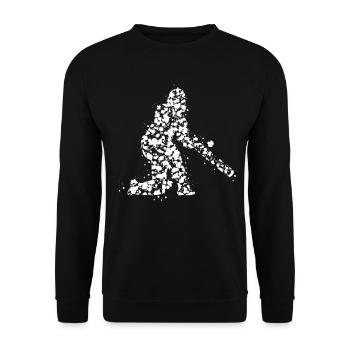 Cricket - Unisex Sweatshirt - black - Front - Alina (178cm) & Michal (187cm)