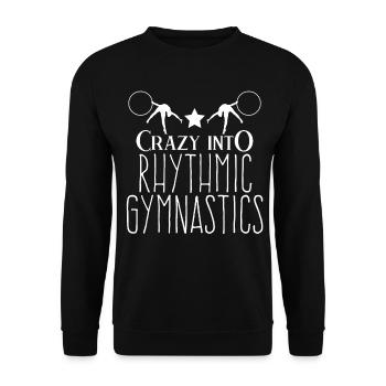 Gymnastique rythmique RSG Turnen - Sweat-shirt Unisexe - noir - Devant - Alina (178cm) & Michal (187cm)