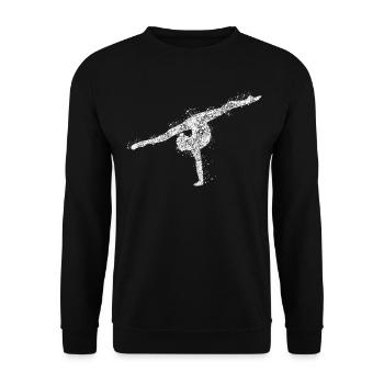 Gymnastique RSG Gymnastique rythmique - Sweat-shirt Unisexe - noir - Devant - Alina (178cm) & Michal (187cm)