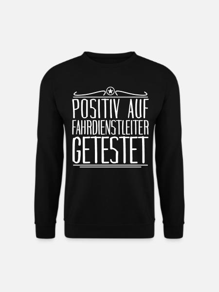 Fahrdienstleiter - Unisex Pullover - Schwarz