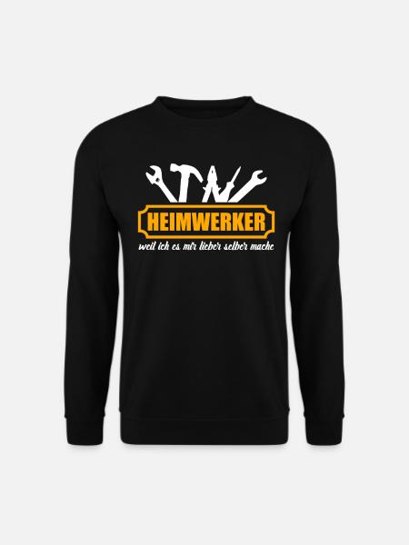 Heimwerken Heimwerker - Unisex Pullover - Schwarz