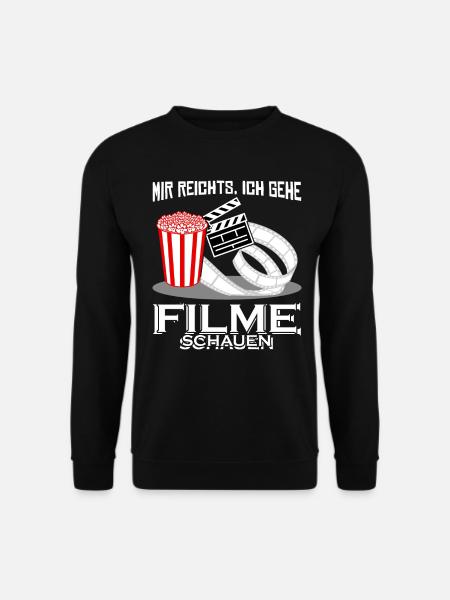 Heimkino Filme Filmabend Kinofilme Kino - Unisex Pullover - Schwarz
