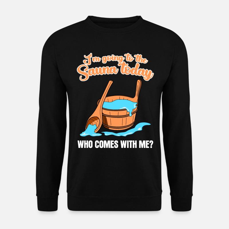 Sauna Sauna Saunists Sabonist - Unisex Sweatshirt - black