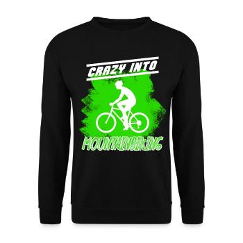 VTT VTT - Sweat-shirt Unisexe - noir - Devant - Alina (178cm) & Michal (187cm)