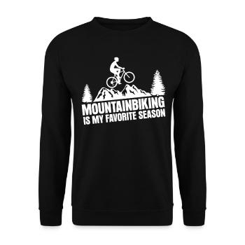 VTT VTT - Sweat-shirt Unisexe - noir - Devant - Alina (178cm) & Michal (187cm)
