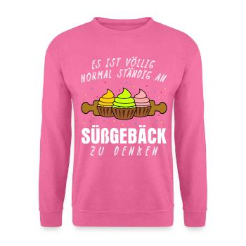 Konditor Cupcakes Backen Konditorei - Unisex Pullover - Pink - Vorne