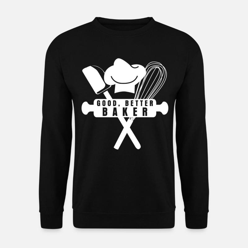 Baker Bakery Baking - Unisex Sweatshirt - black