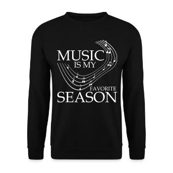 Music Ochester Musicien de concert - Sweat-shirt Unisexe - noir - Devant - Alina (178cm) & Michal (187cm)