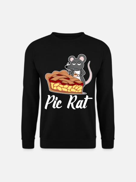 Pie Rat - Unisex Pullover - Schwarz