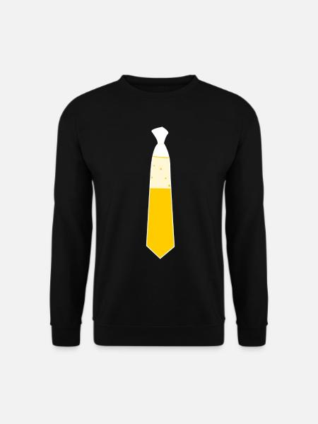 Tie Beer tie Beer ties - Unisex Sweatshirt - black