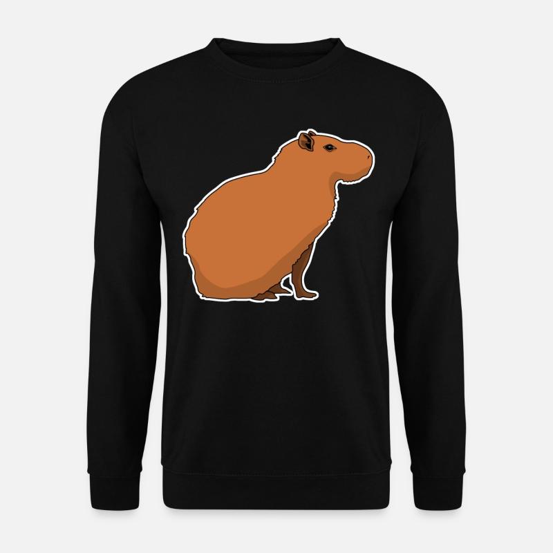 Capybaras Wasserschwein Capybara - Unisex Sweatshirt - black