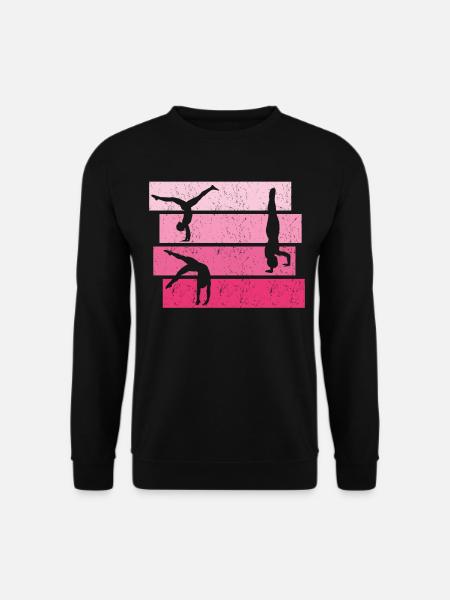 RSG Turnen Gymnastik Handstand Turnerin - Unisex Pullover - Schwarz