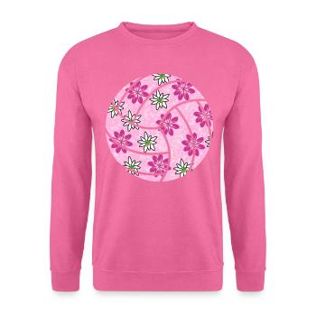 Volleyball Ball Volleyballerin - Unisex Pullover - Pink - Vorne