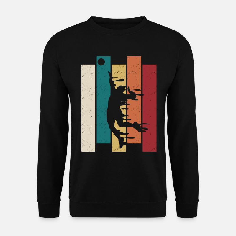 Volleyball Player Retro Volleyball - Unisex Sweatshirt - black