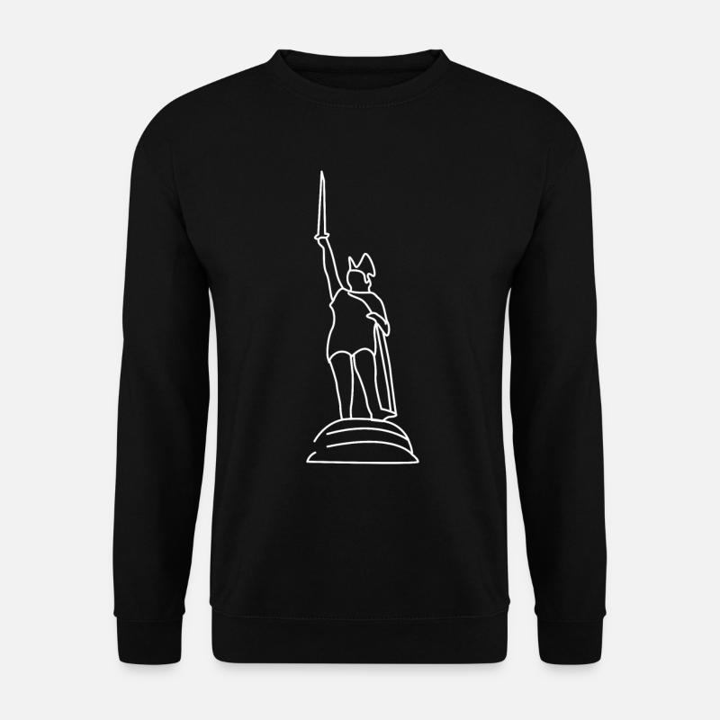 Hermannsdenkmal Arminius Detmold - Unisex Pullover - Schwarz