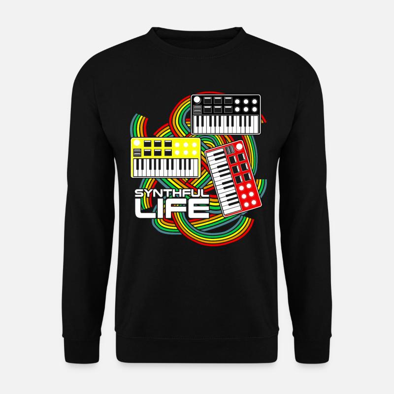 Synthesizers Synthesizer Synth - Unisex Pullover - Schwarz