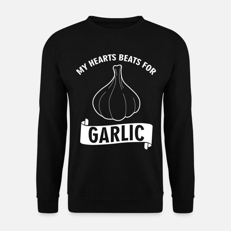 Garlic Garlic Cloves - Unisex Sweatshirt - black