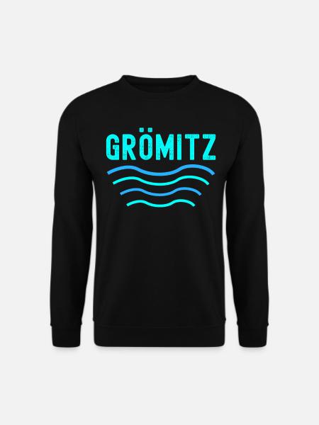 Grömitz Urlaub Ostsee - Unisex Pullover - Schwarz