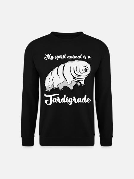 Tardigrade Water Bear sjove bjørnedyr - Unisex sweater - sort