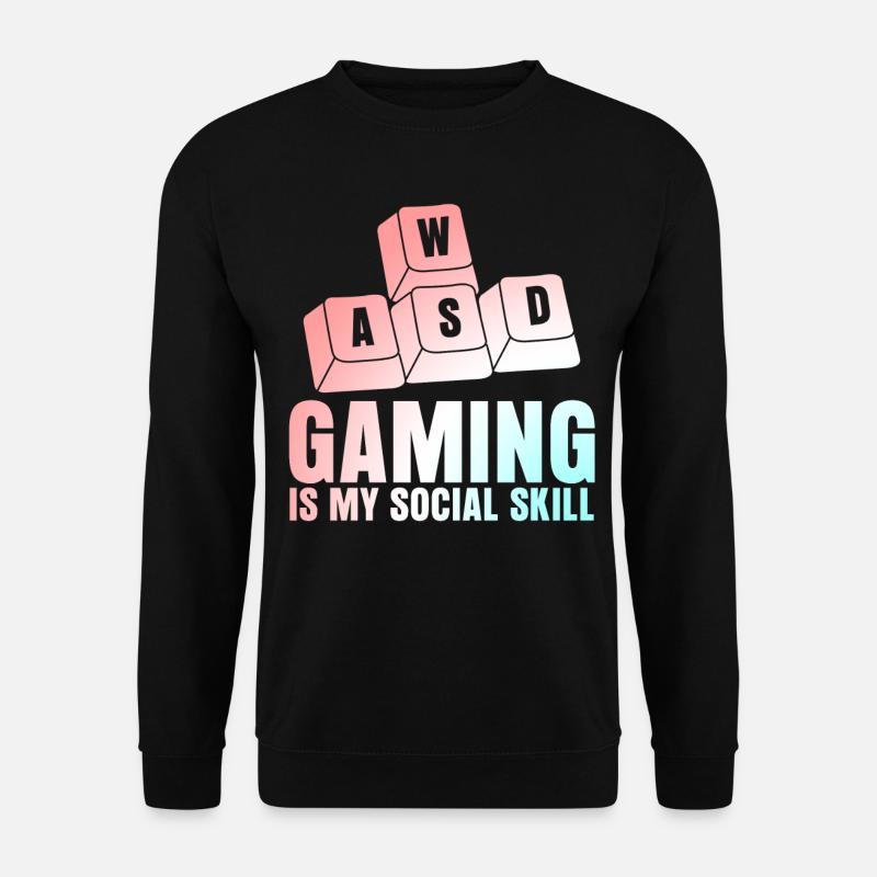 Gamer Gaming Computer Zocker - Unisex Sweatshirt - black