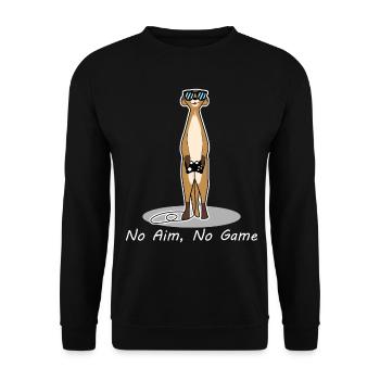Gamer Console Gamer Gaming - Sweat-shirt Unisexe - noir - Devant - Alina (178cm) & Michal (187cm)