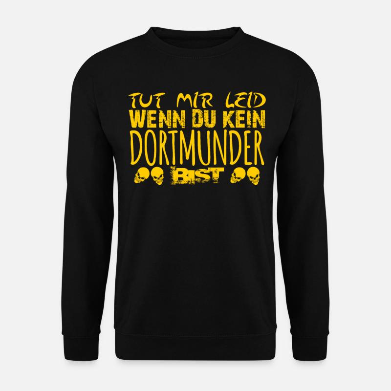 Dortmunder lustig Dortmund - Sweat-shirt Unisexe - noir