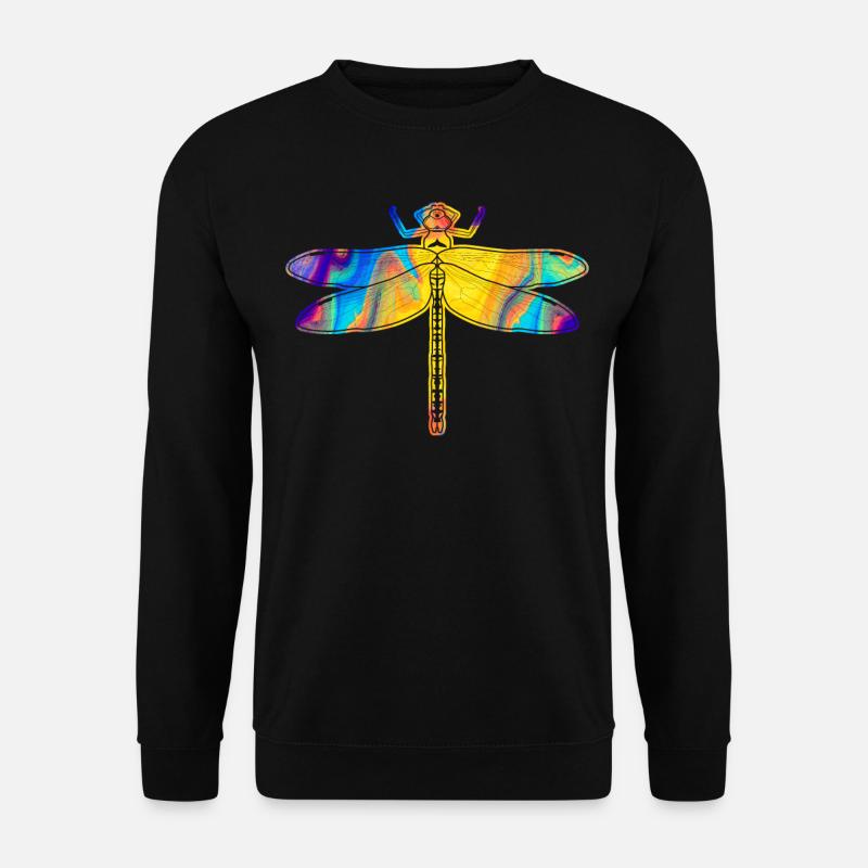 Libellule Libellules Insectes Libellules - Sweat-shirt Unisexe - noir