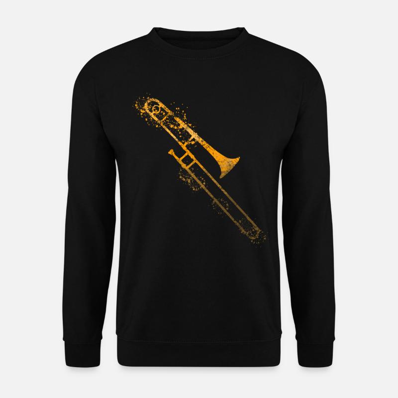 Posaune Posaunist Posaunenspieler - Unisex Pullover - Schwarz