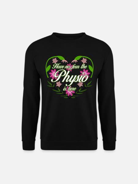 Physio Physiotherapist Physiotherapy - Unisex Sweatshirt - black